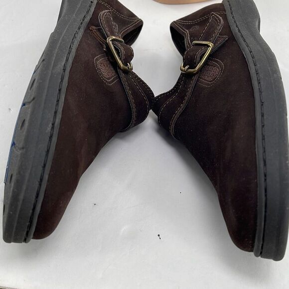 Azalea size 6  brown suede loafers - Picture 4 of 10